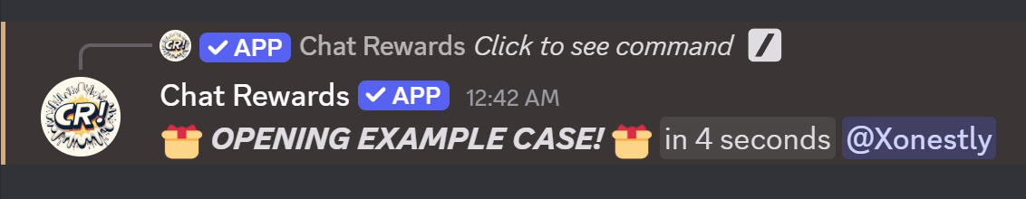 Case Opening